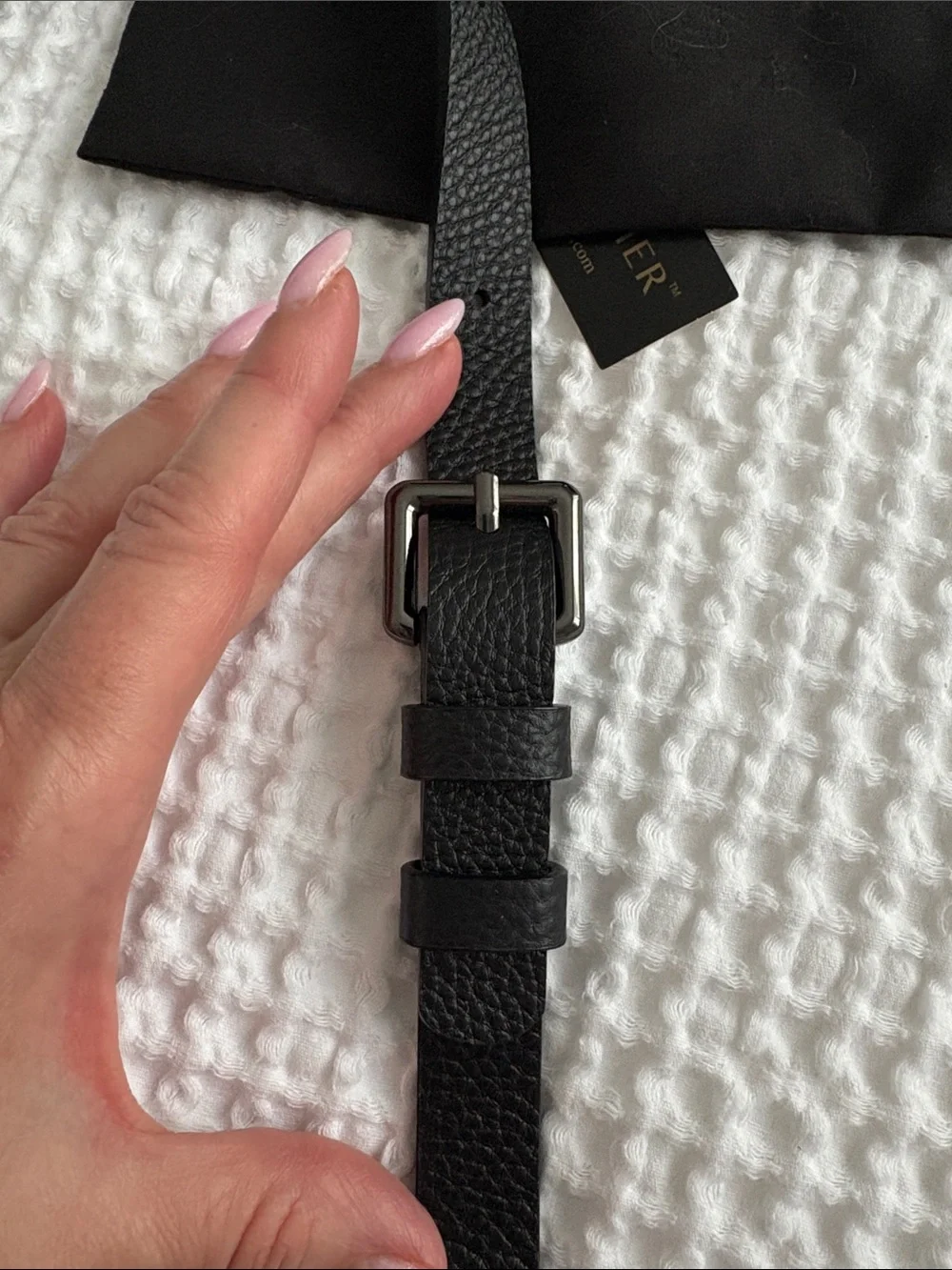 Bandolier adjustable strap
